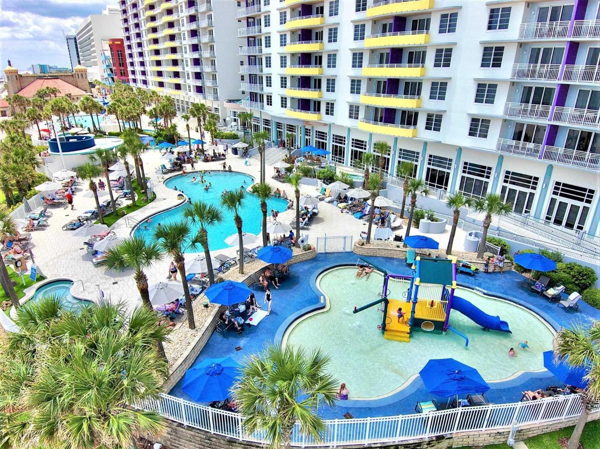 Luxury 20Th Floor 2 Bedroom Condo Direct Oceanfront Wyndham Ocean Walk Resort Daytona Beach | 2020 外观 照片